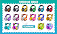 create custom twitch sub badges for your channel
