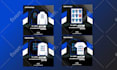 design instagram flyer carousel post and ads