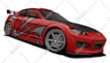 draw detailed car vector illustration in 24 hours