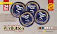 design badges, buttons, magnets, patches, pins, stickers