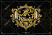 design a victorian vintage logo for a tattoo studio or barber shop