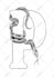 draw a high detailed black and white illustration