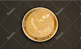design metaverse token cryptocurrency coin nft blockchain bitcoin logo