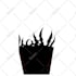 create dark cybersigilism blackwork designs for tattoos and merch