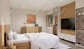 do bedroom interior design and 3d rendering