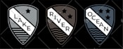 create cartoon style sticker and patch designs