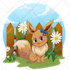draw cute chibi pokemon or custom fakemon character