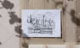 draw a custom wedding venue sketch