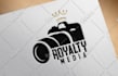 design creative photography, camera logo