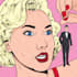 draw custom vintage, pop art, and retro comic illustration