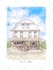 make a sketch and watercolor portraits of houses and places