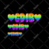create express custom text emotes, twitch emotes