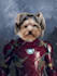 create royal cat dog modern, renaissance digital  pet portrait