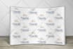 design a backdrop or step and repeat banner within 2 hours