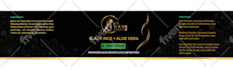 design cosmetic label and box packaging