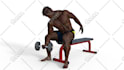 do 3d animated gym exercises and yoga poses