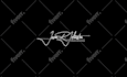 create luxury handwritten signature logo