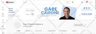 create real estate youtube channel banner design for realtor