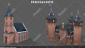 create a game 3d model and texture