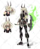design custom 2d character with reference sheet