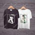 create hand drawn tshirt anime design