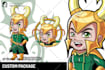 draw a resizable chibi character