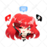 draw a super cute and sparkly custom chibi