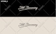 design photography watermark or signature logo