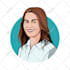 draw your photo to cartoon portrait avatar vector
