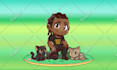 draw you as a cute chibi pokemon trainer