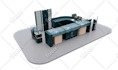 create revit architecture bim 3d  model and rendering