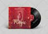 design music, mixtape single, podcast album cover artwork