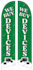 urgent design any type of flag, feather, drop, sail, or winder in 1 hour