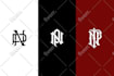 design a custom hand drawn monogram or modern logo