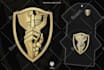 death metal, deathcore, or metalcore logo symbol or initial
