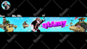 make good minecraft banner for youtube, fast delivery