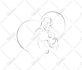 draw unique one line art, minimalist line art, vector line art illustration