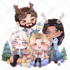 draw cute chibi character for any purposes