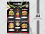 design modern, restaurant menu, food menu, flyer menu poster