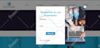 design email template, signup form, campaign, landing page