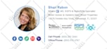 do HTML email signature