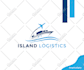 design transport logistics trucking car logo