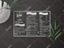 design professional restaurant bar coffee event party menu
