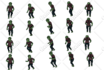 create high quality pixel art sprite sheets and animations