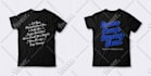 create custom streetwear t shirt design and graphic design