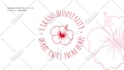 design floral botanical logo for your flower shop