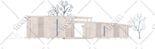 deliver cad drawings as plans, sections, and elevations