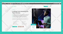 design clean ebook author, book author website