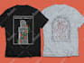 create a unique illustrated merch design