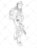 draw your character in comic book or anime style